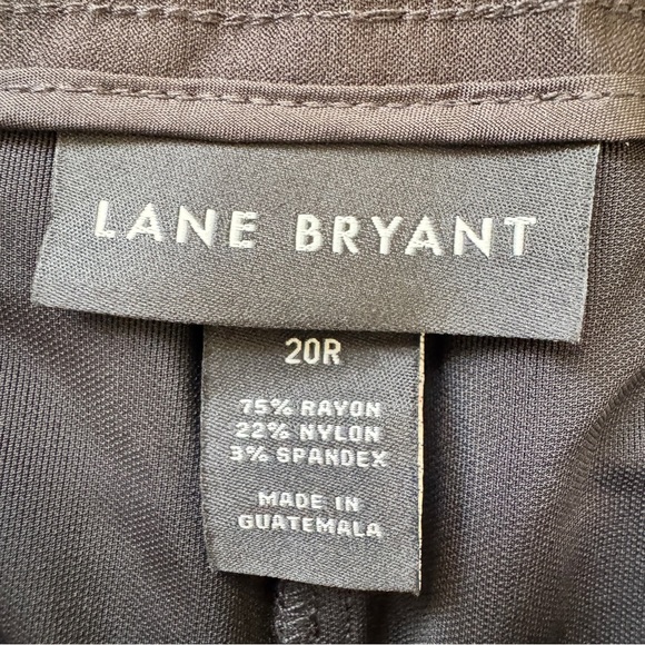 NWT Lane Bryant Pants Tighter Tummy Fit Boot Cut High Rise Black Sz 20 Regular - Picture 7 of 13